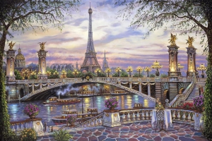 Схема вышивки крестом France